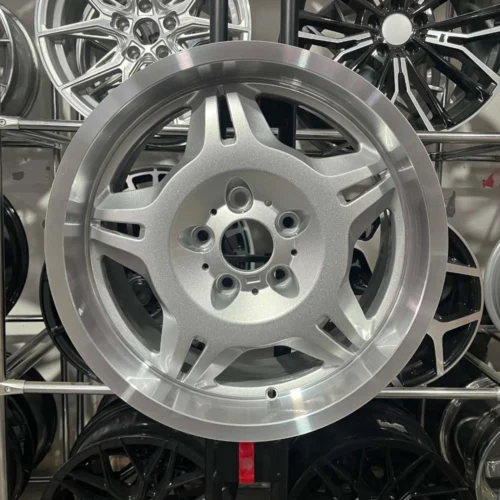 17 inç 5x120 Bmw E36 M3 Style 24 Motorsport Gümüş Jant Modeli (4 Adet)