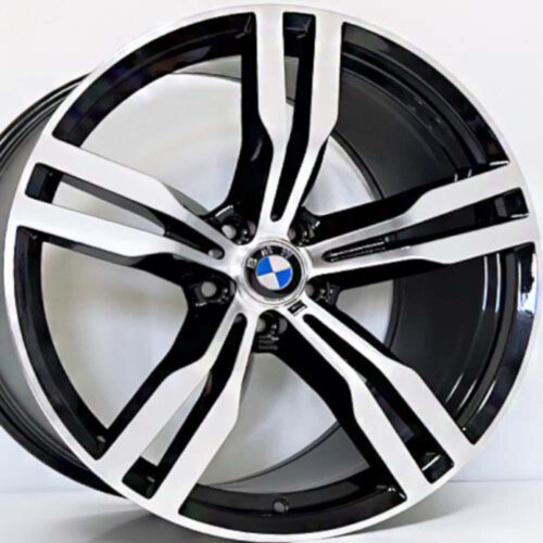 19 inç 5x112 G20 G30 Ön Arka Uyumlu Siyah Elmas Kesim Jant Modeli (4 Adet)