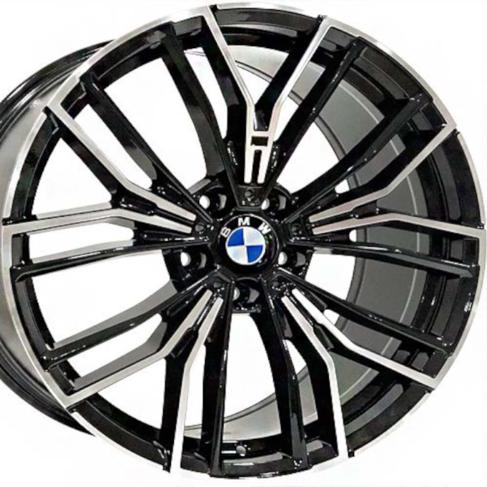 19 inç 5x112 G20 G30 Ön Arka Uyumlu Siyah Elmas Kesim Jant Modeli (4 Adet) 19 inç 5x112 G20 G30 Ön Arka Uyumlu Siyah Elmas Kesim Jant Modeli (4 Adet)