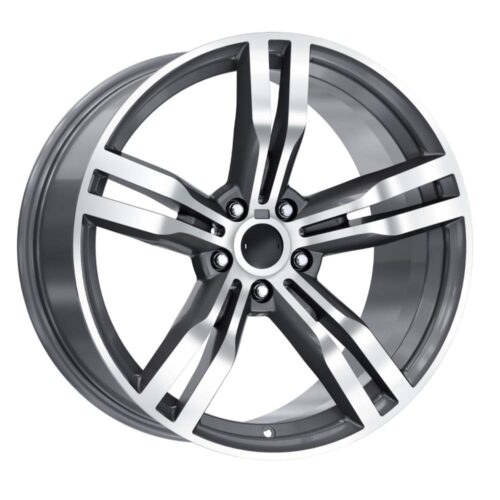 19 inç 5x112 G20 G30 Style 648 Ön Arka Uyumlu Gun Metal Elmas Kesim Jant Modeli (4 Adet)