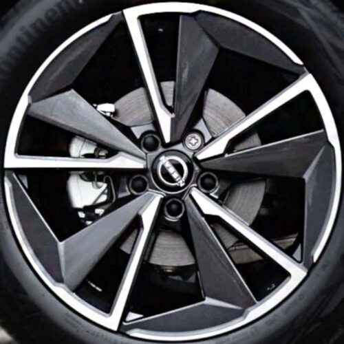 19 inç 5x114.3 Qashqai Uyumlu Siyah Elmas Kesim Jant Modeli (4 Adet)