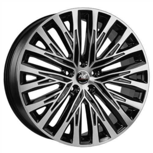 20 inç 5x112 A5 A6 Uyumlu Siyah Elmas Kesim Jant Modeli (4 Adet)