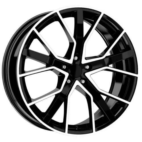 20 inç 5x112 A5 A6 Uyumlu Siyah Elmas Kesim Jant Modeli (4 Adet)