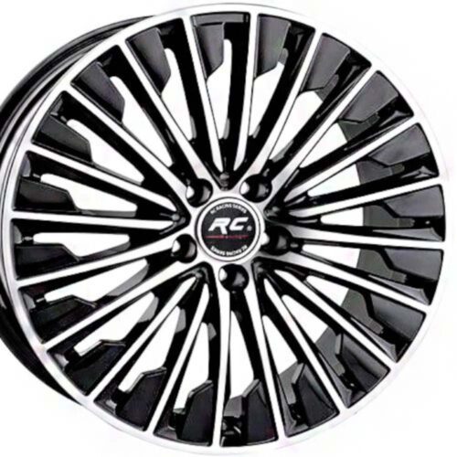20 inç 5x112 Mercedes Ön Arka Siyah Elmas Kesim Jant Modeli (4 Adet)