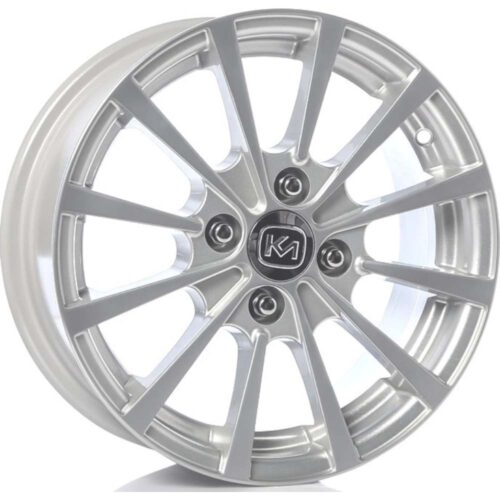 14 inç 4x100 Hyundai Renault Uyumlu Gümüş Jant Modeli (4 Adet)