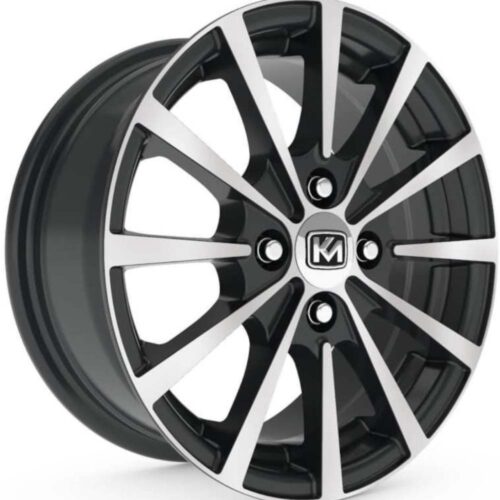 14 inç 4x108 Fiesta Uyumlu Siyah Elmas Kesim Jant Modeli (4 Adet)